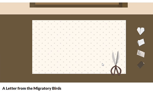 Scissors cutting paper into smaller fragments